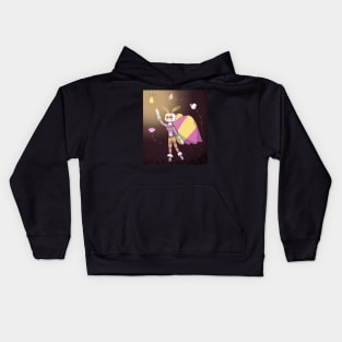 Mothwoman (rosy maple) Kids Hoodie